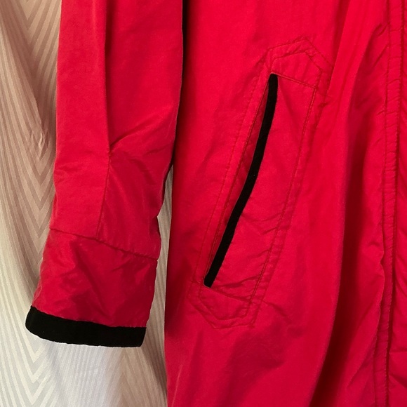 Obermeyer Women's Vibrant Red Trench Coat - Picture 5 of 15